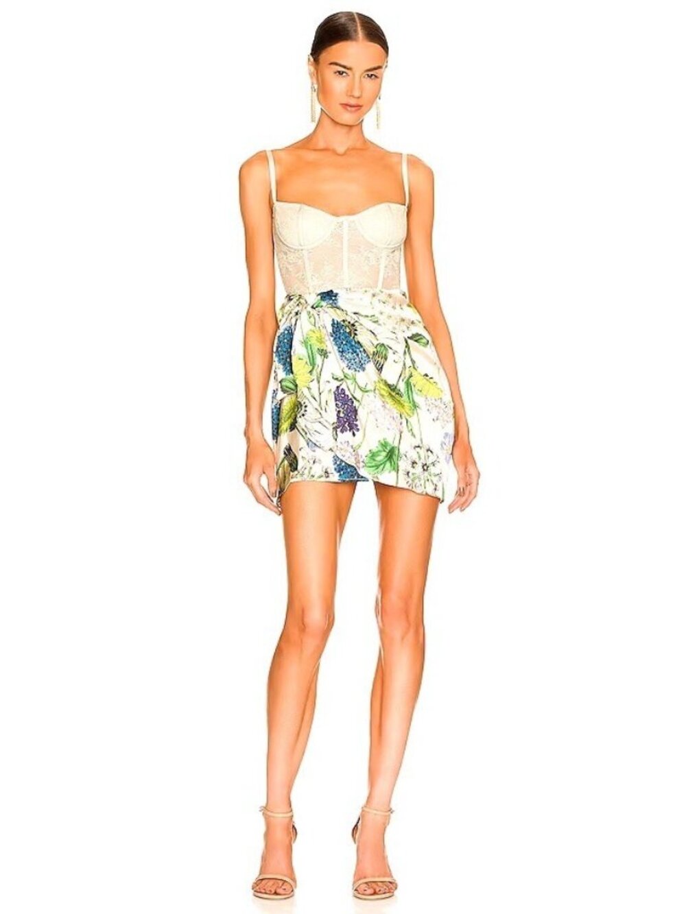 Katie May Man Whisperer Dress Blue Daisy Floral